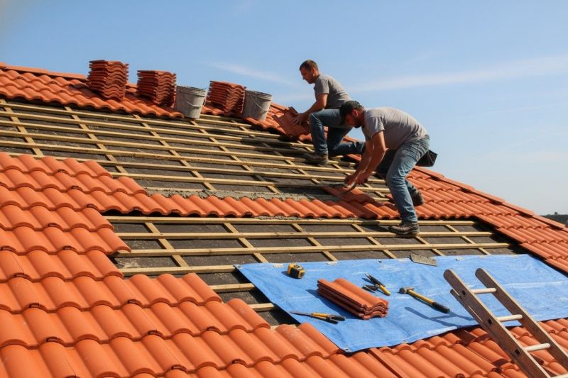 Tile Roof Repair detail